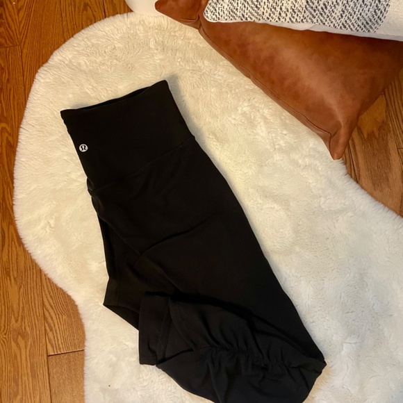 lululemon Align High-Rise Ruched Waist Crop 22” - Picture 2 of 5